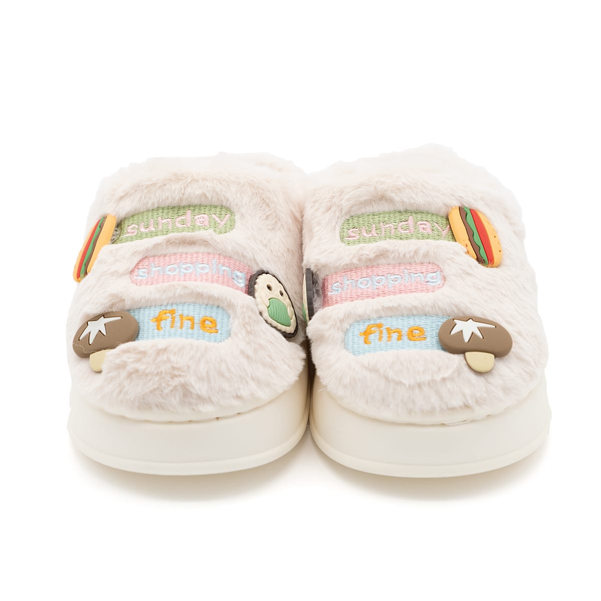 Pantufla Pin Hamburguesa