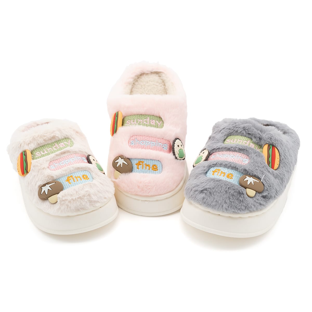 Pantufla Pin Hamburguesa - Imagen 3